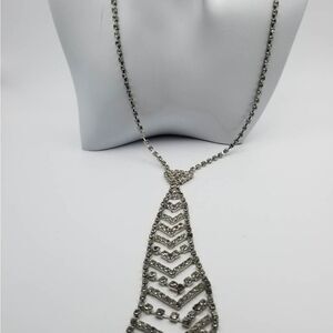 Avril Lavigne 2000 nostalgia crystal tie necklace y2k punk pop
